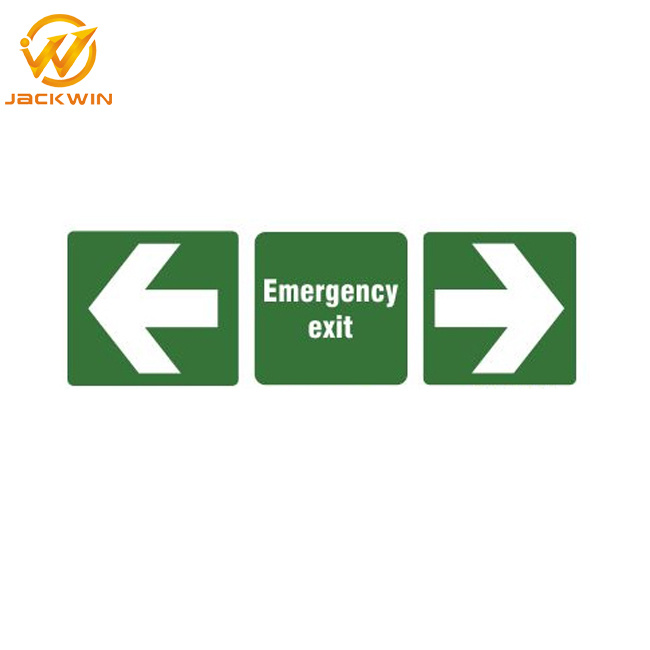 Traffic Safety Plastic Signs/Accessible Fire Exit Emergency Signs