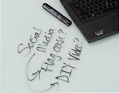 New Design Dry Eraser Glass Writing Desk for Office Furniture