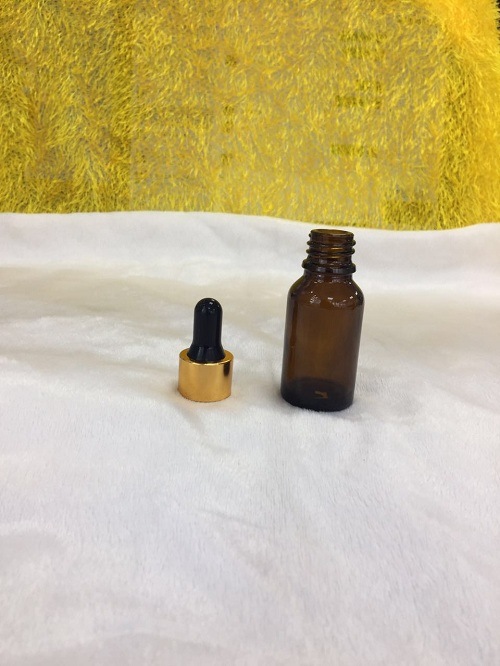 20ml Colored Cosmetic Glass Dropper Container for Essential Oil