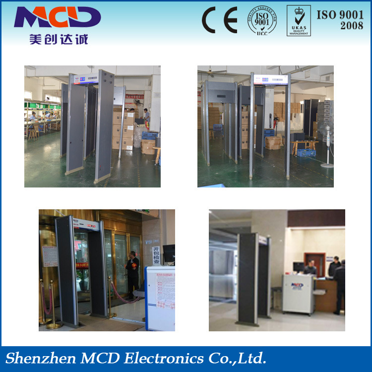 Practical Walkthrough Metal Detector/Door Frame Metal Detector Gate Mcd-100