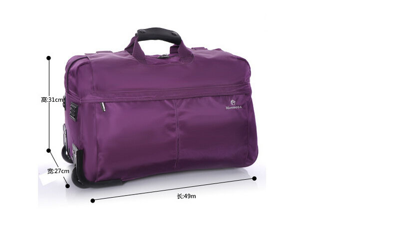 Quality Wheeled Trolley Big Capacity Travel Leisure Luggage Bag (CY3550)