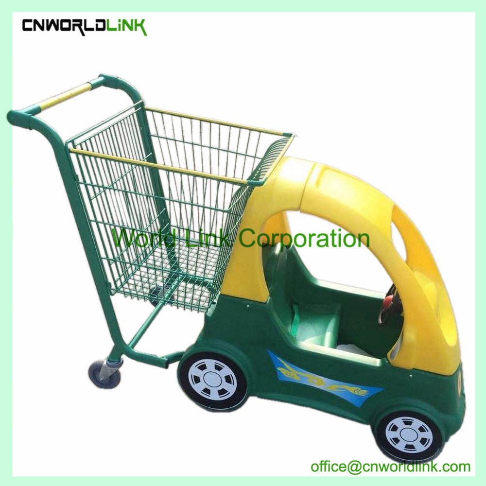 Supermarket Children Shopping Trolley Kids Cart