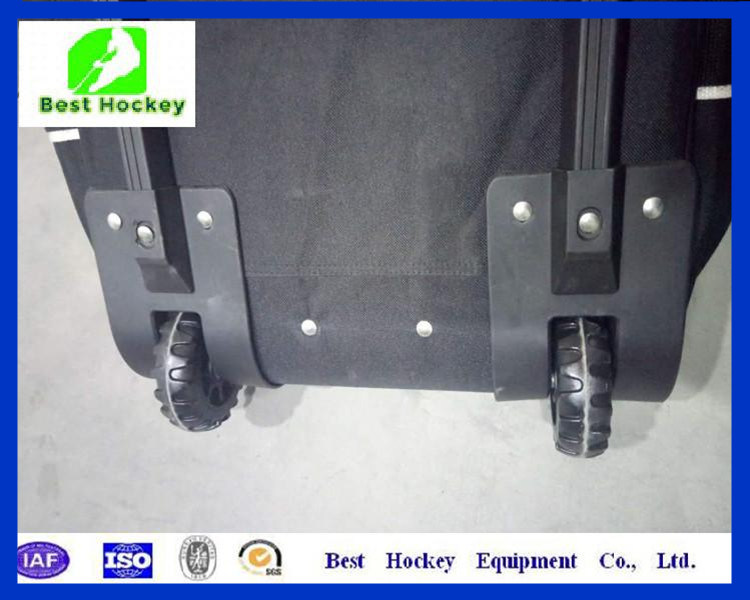 Heavy Duty Double Zippers Wheeled Ice Hockey Bags