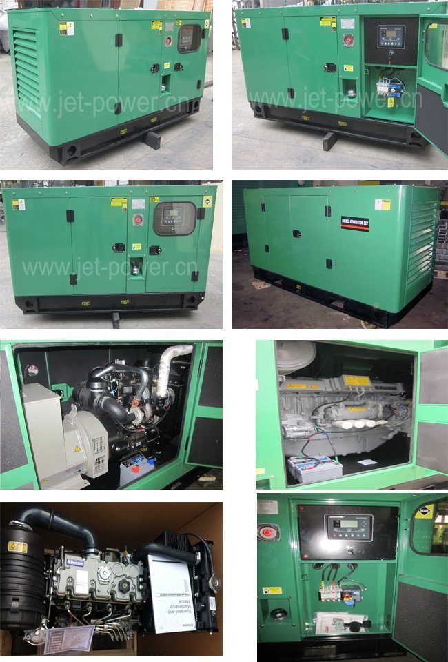 50kVA 40kw Silent Diesel Generator Set Electric Generator Soundproof Canopy