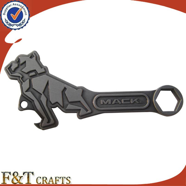 Create Your Own Specialized Custom Metal Antique Wrench Keychain (FTKC1881A)