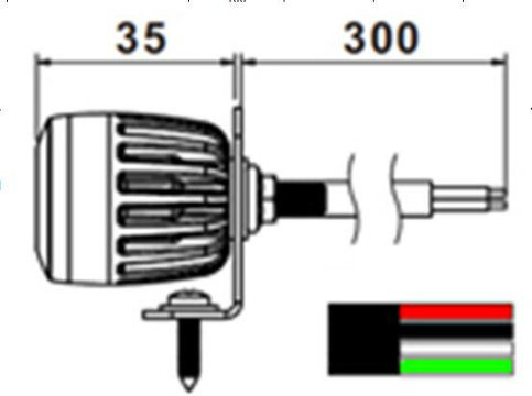 10-30V 18W LED Emergency Mini Signal Warning Lightbar with SAE