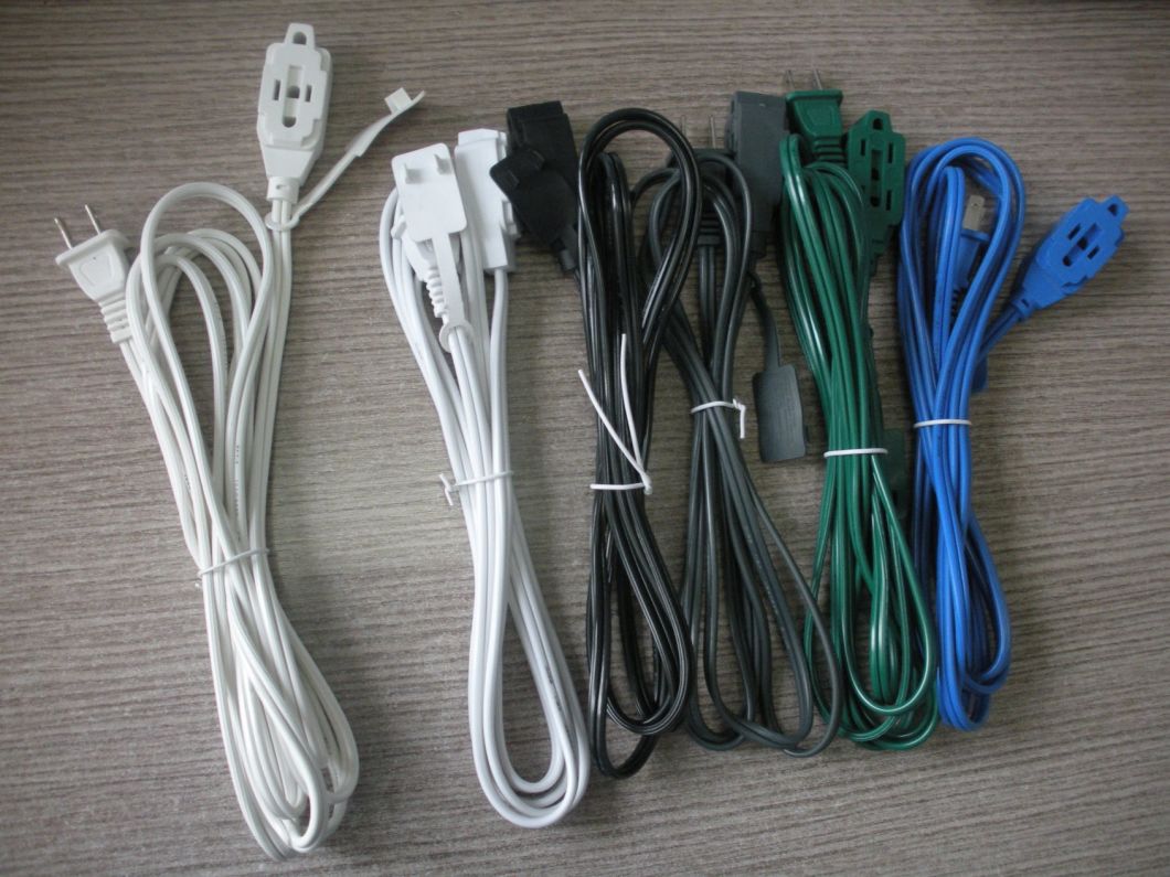 12 FT ETL Nom Approved Spt-2 16/2g Indoor Extension Power Cord