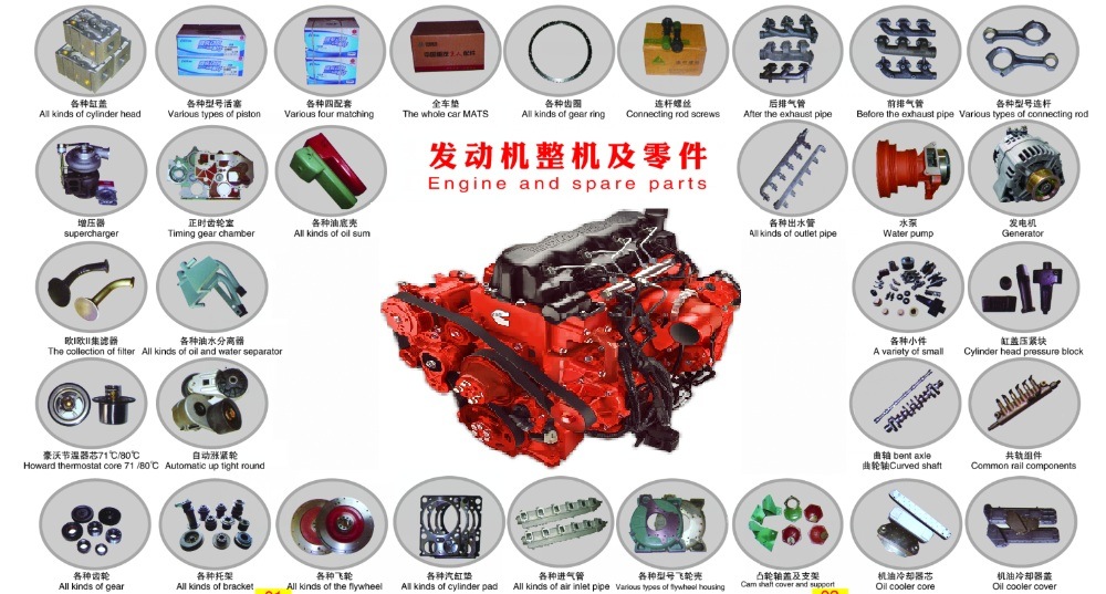 Factory and OEM Spare Parts for HOWO Truck's Cabin, Gearbox and Clutch