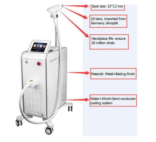 Top Quality Professional 808nm Permanent Hair Removal