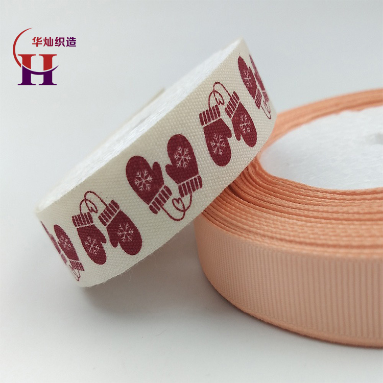 High Quality Printed Cotton Ribbon with Lovely Things