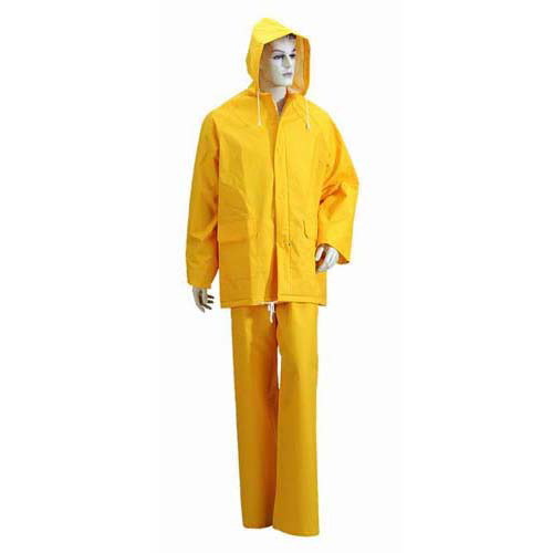 Various Yellow PVC Raincoat, PVC Rainwears, Work Raincoat, Safety Raincoats, Work PVC Rainsuit, Waterproof Is Well Ventilated Raincoat