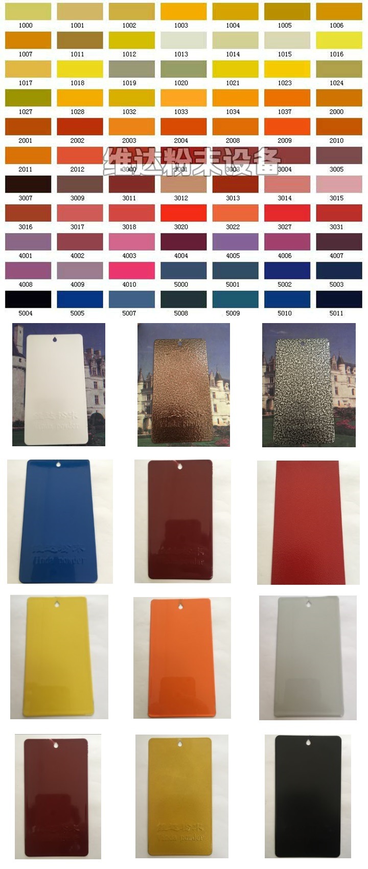 Factory ISO 9001sample Available Aluminium DIY Dry Powder Coating Paint