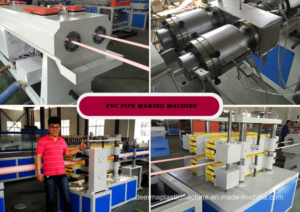 Plastic PVC Pipe Making Machine PVC Pipe Extruder Machine PVC Pipe Production Line Pipe Extrusion Line
