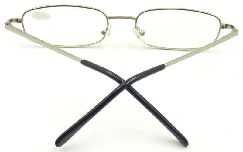 RM17054 Small Frame Metal Reading Glass with AC Lens Unisex Style
