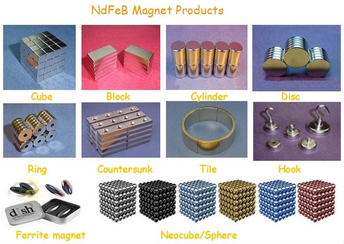 Special Shaped NdFeB Permanent Magnets
