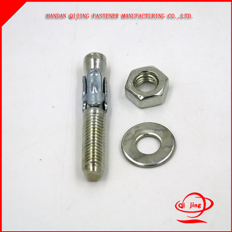 Zinc Plate Expansion/Wedge Anchor Bolt with Nut