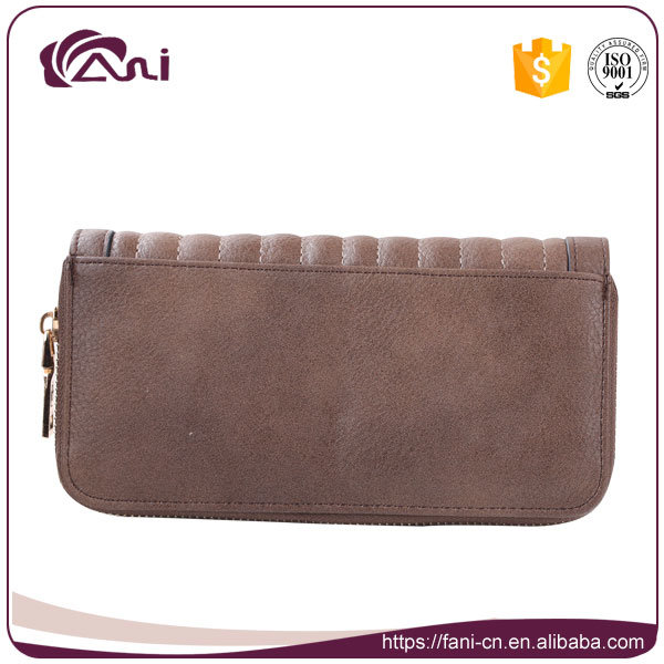 Fani New Design PU Leather RFID Passport Wallet for Travel