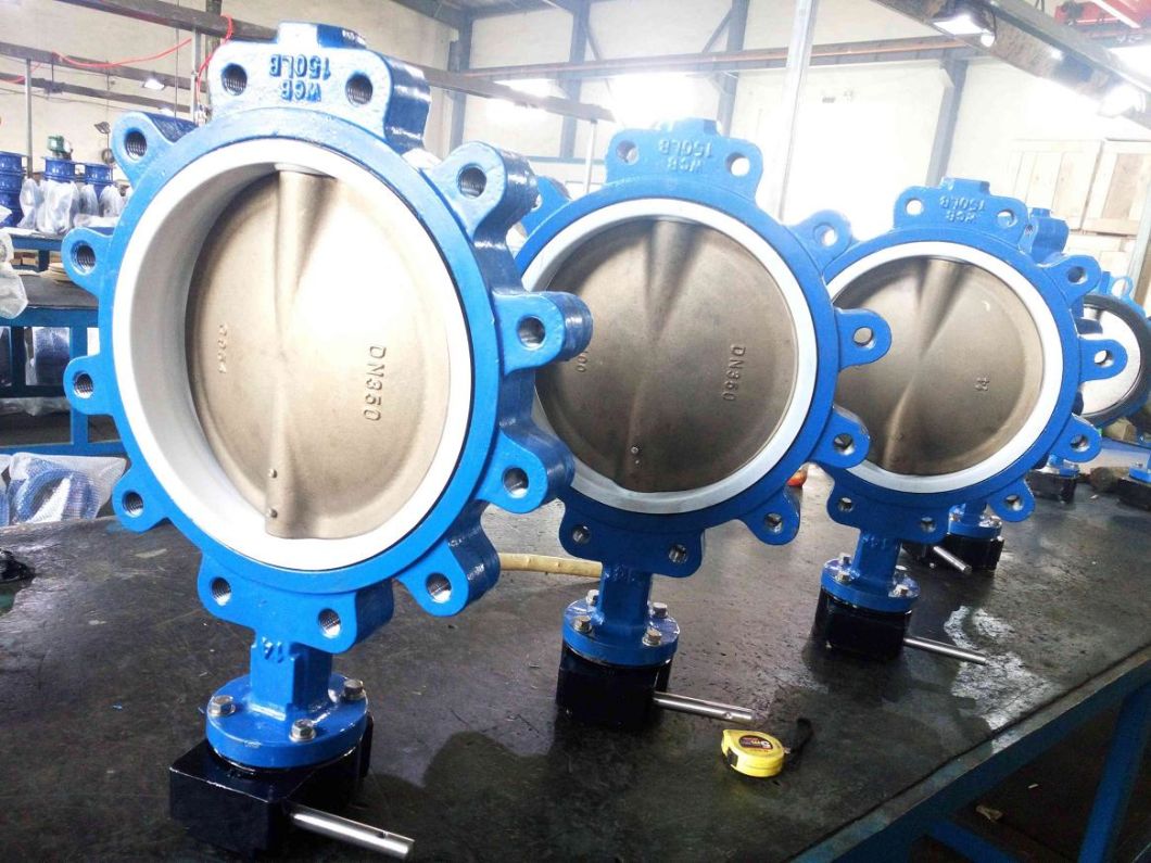 DIN/ANSI Lug Type Butterfly Valve with Alu. Bronze Disc