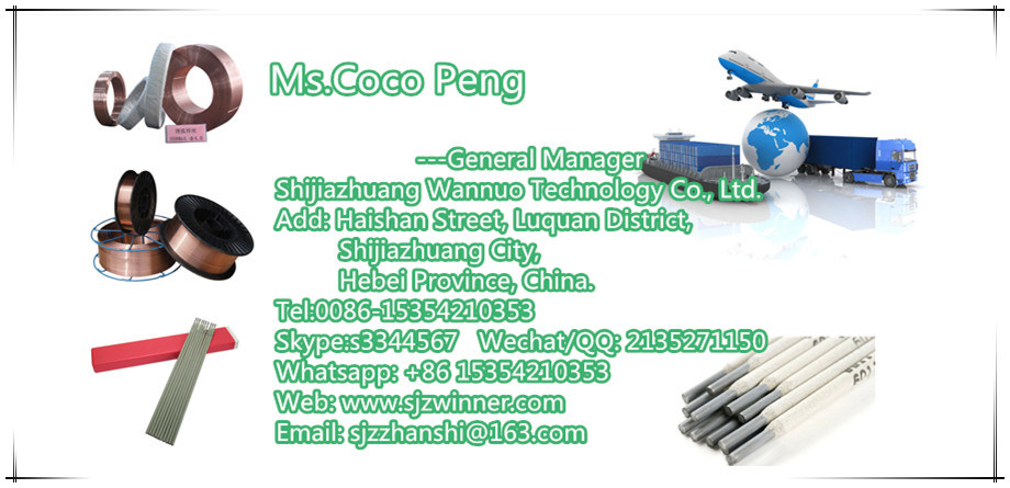 China Manufacture Export Hot Sale Tungsten Carbide Welding Electrode Welding Rod Aws E6013 (manufacturer)