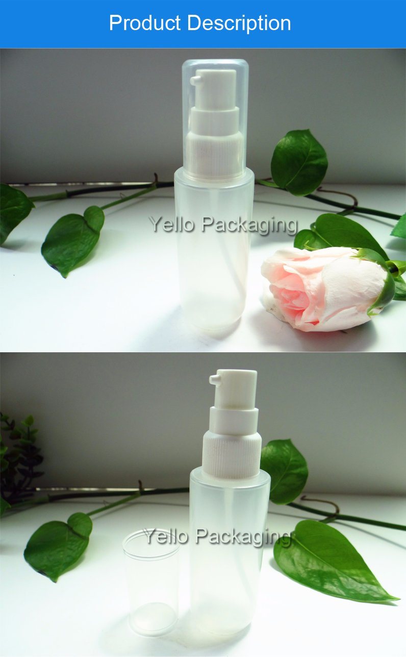 Cosmetic Bottle with Pump From Plastic Spray Bottle Manufacturers