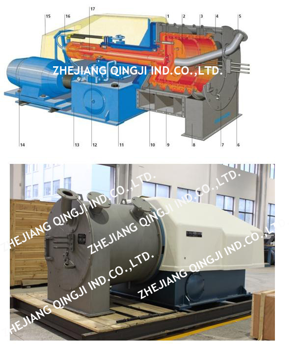 Salt Refining Two Stages Pusher Centrifuge