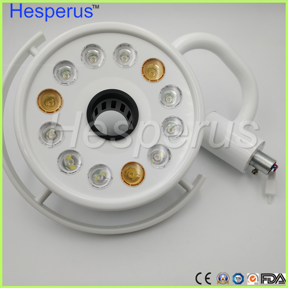 36W LED Surgical Medical Exam Light 12 Holes LED Floor Standing Examination Light Ce FDA Approval