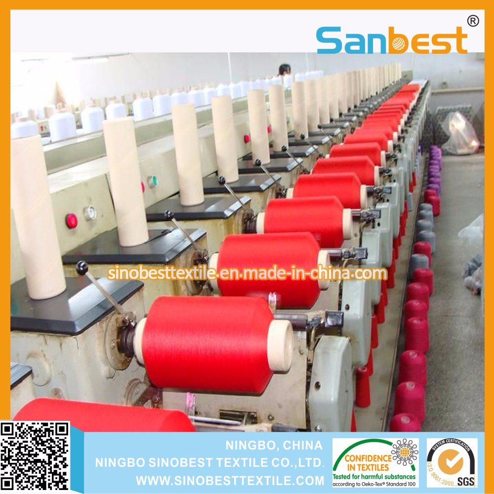 100% Polyester Textured Overlocking Thread for Mattress