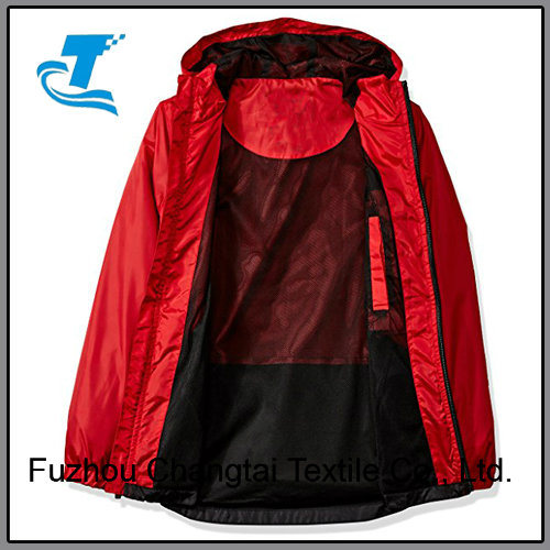 Boys' Colorblock Water Resistance Windbreaker Hooded Jacket