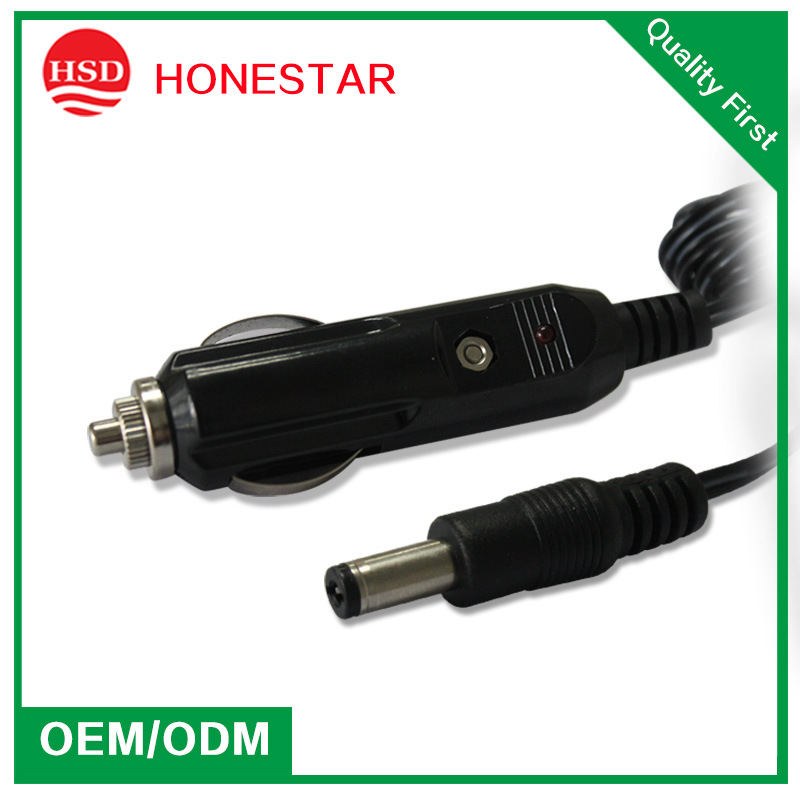 American Style 12V/24V Car Cigarette Lighter Adapter Plug Wire