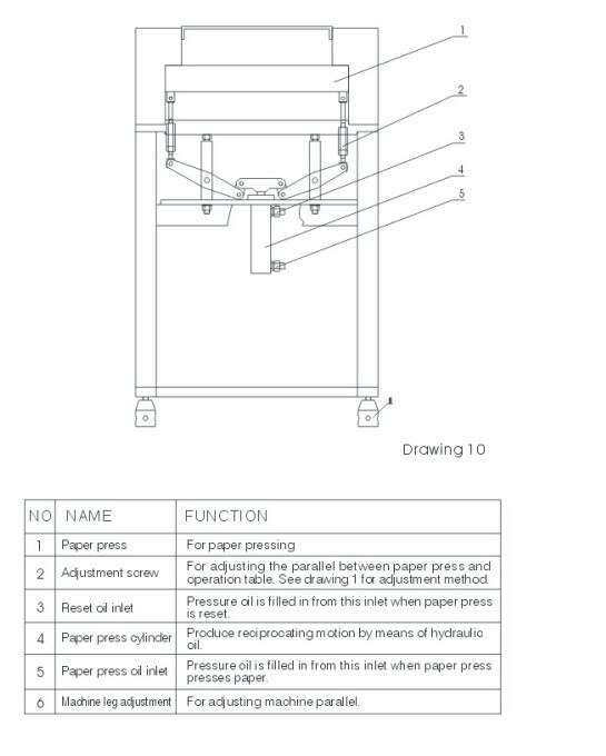 670mm Cutting Width Paper Cutting Machine (6700H)