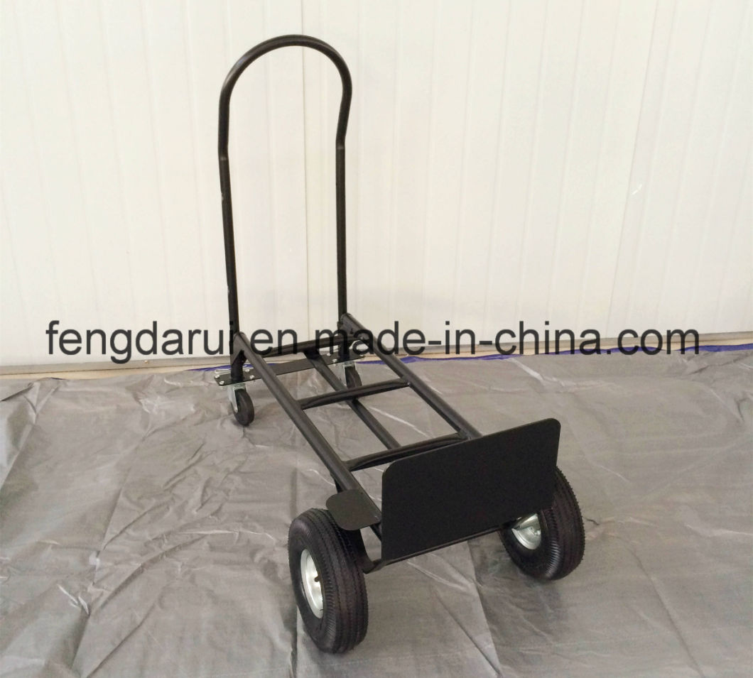 Two in One Warehouse Car/Hand Trolley/Hand Truck/Cart (HT4018)