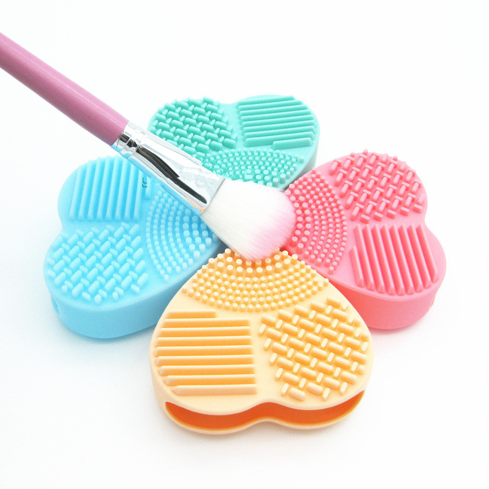 Factory for Heart Shaped Silica Clear Make up Brushes