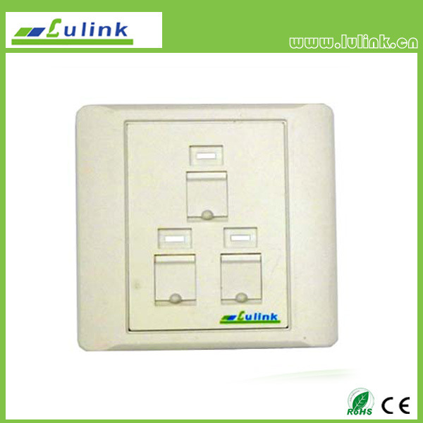 High Quality 86 Style Faceplate Information Outlet Wall Socket