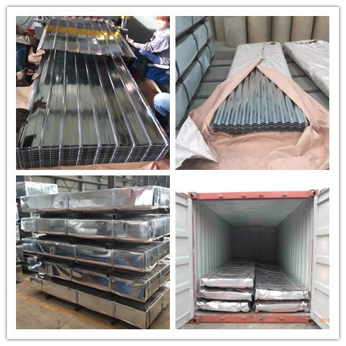 Prepainted Galvanized Corrugated Steel Roofing Sheet with ISO Certificate