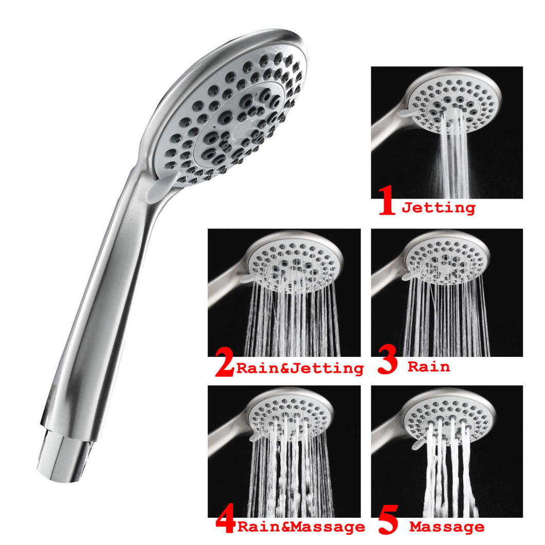 3 Functions Bathroom Hand Held Shower Head