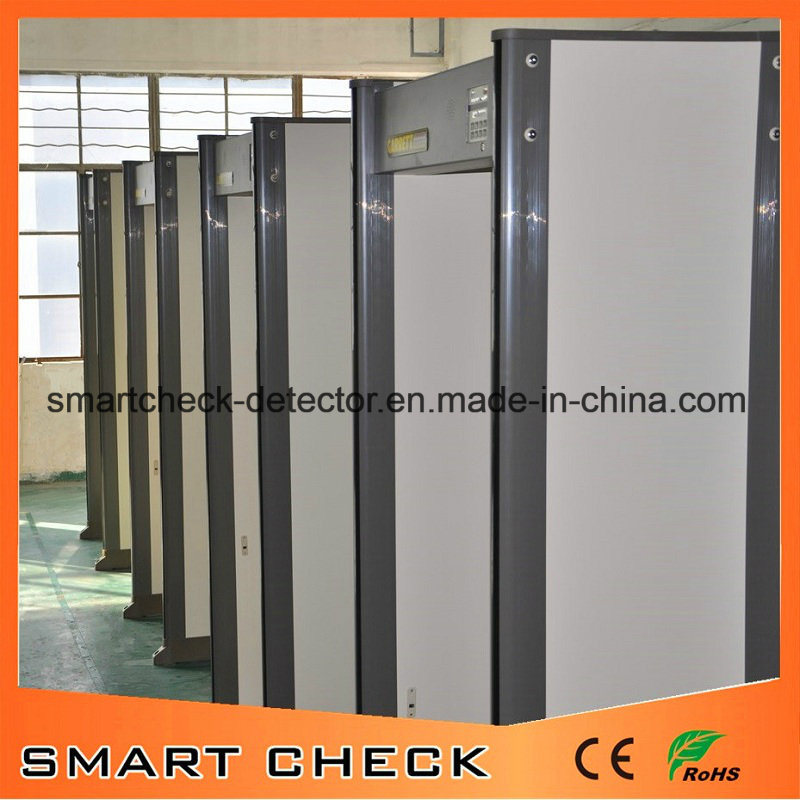 Walk Through Metal Detector with LED Alarm Lights, Door Frame Metal Detectors