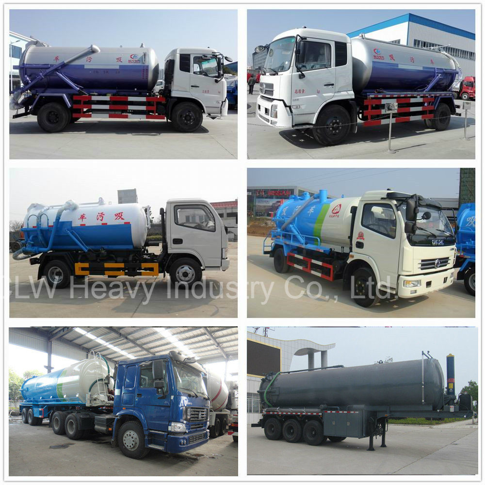 Light Weight Foton Forland Fecal Suction Truck for Sanitation