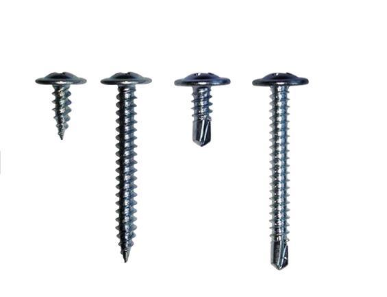 Electro Galvanized Wafer Truss Head Self Tapping Screw