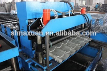 Automatic Roof Panel Glazed Tile Roll Forming Machine