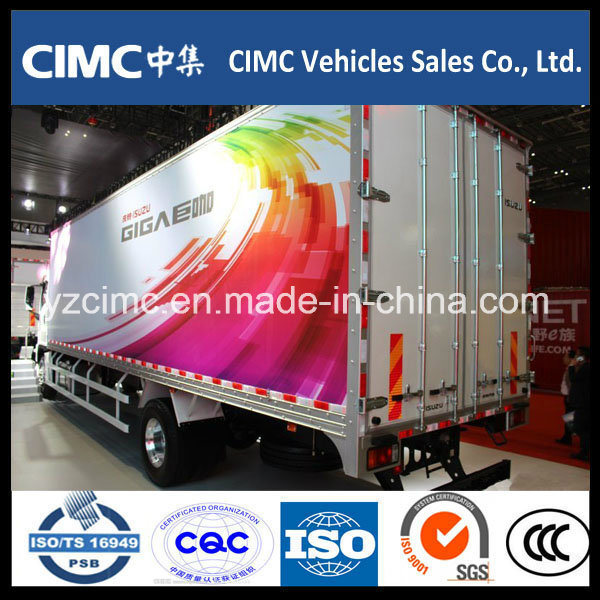 Brand New China Isuzu Giga V61 4X2 Van Cargo Truck with Isuzu Engine