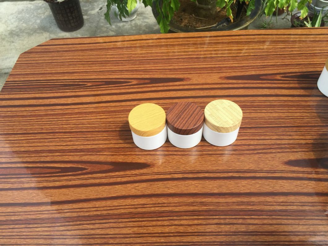 50g, 30g, 20g Bamboo Cream Jar, Wood Cosmetic Jars
