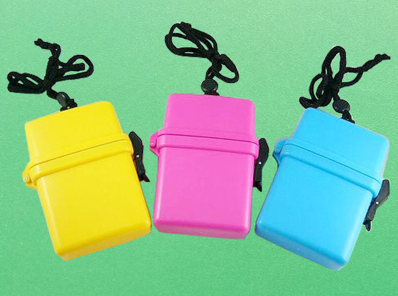 Waterproof Multi-Card Case ID Name Card Badge Holder-Solid Color