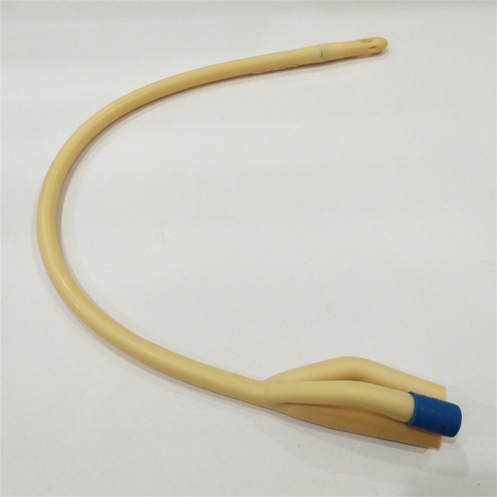 3-Way Disposable Medical Latex Foley Balloon Catheter