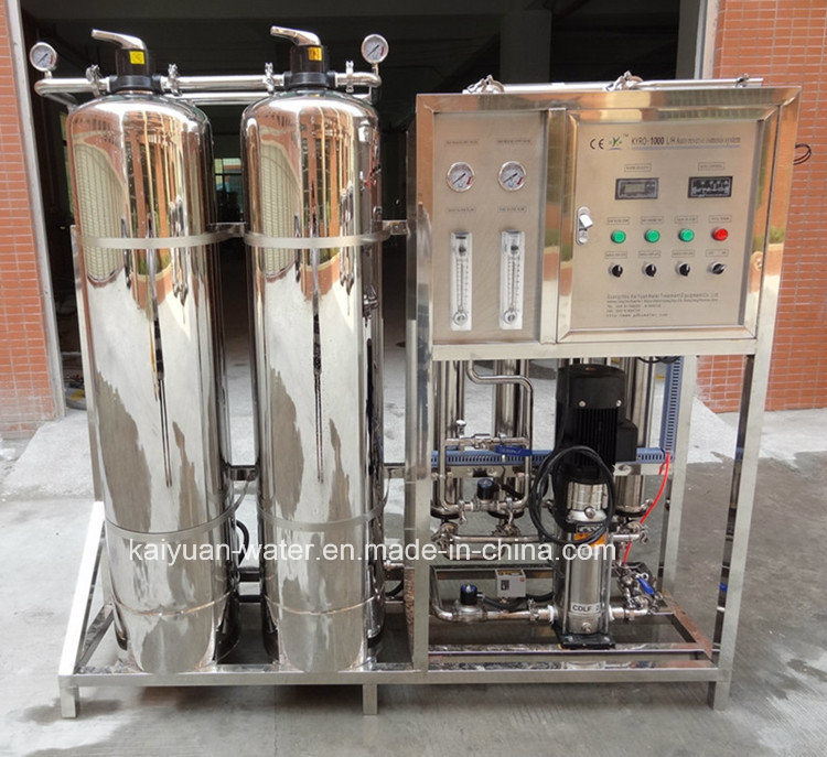 High Quality 1000L/H Stainless Steel RO Water Filter System Water Treatment Equipment
