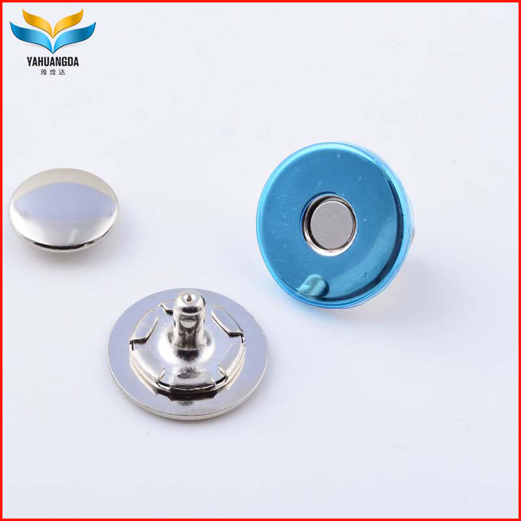 14mm Single Rivet and Single Prong Magnetic Snap Button