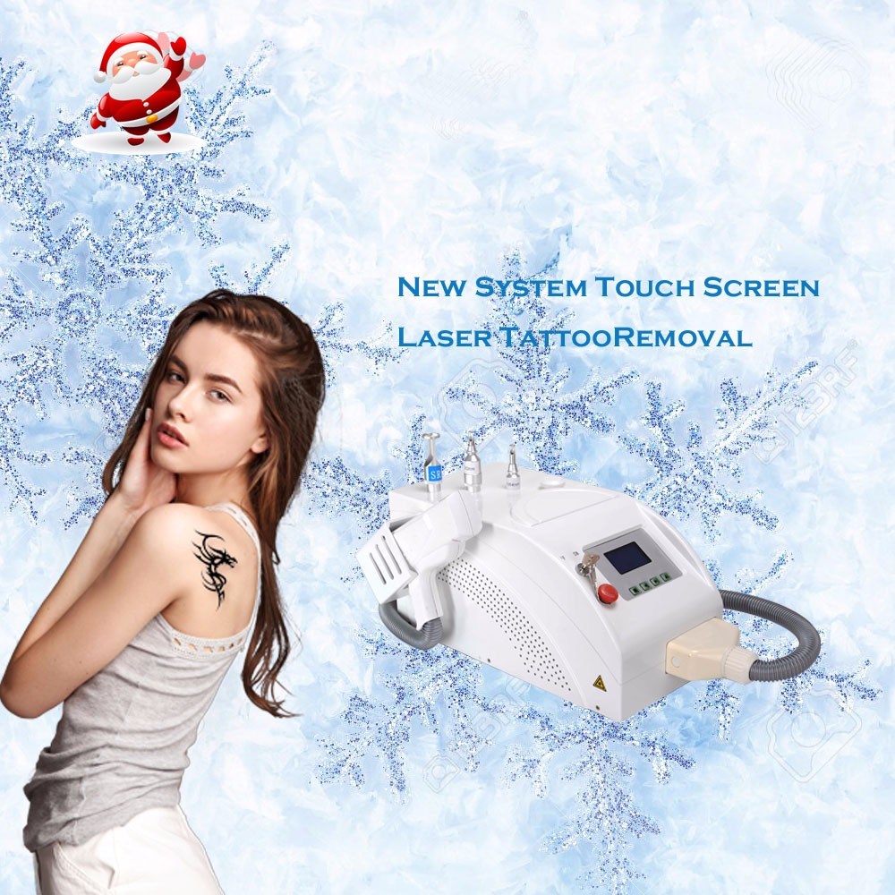 Portable 1064nm 532nm Laser Tattoo Removal Machine with Ce Approved