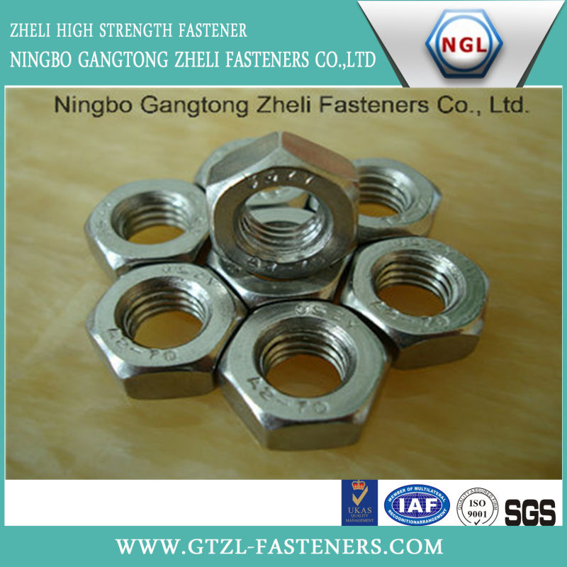 M3-M30 of Hex Flange Bylin Lock Nuts with Carbon Streel