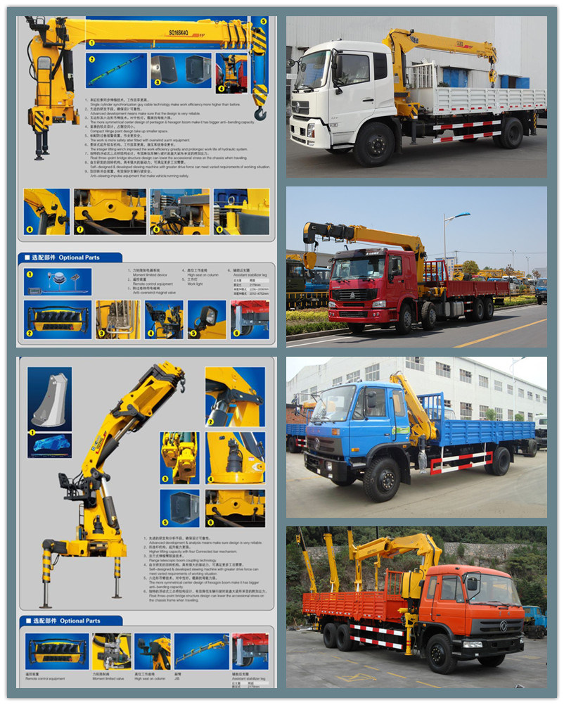 3.2 Tons Mini Telescopic Boom Truck Mounted-Crane