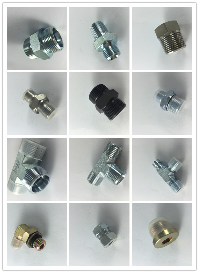 Steel /Brass Straight Male Bite Type Tube Connector Swagelok Pipe Fittings