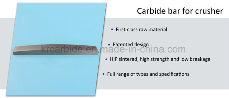 Tungsten Carbide Spare Impact Parts for VSI Stone Crusher